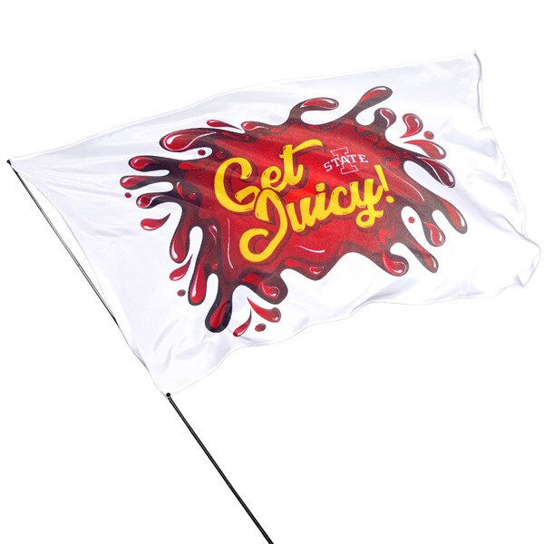 I-State Get Juicy Flag (3'x5')